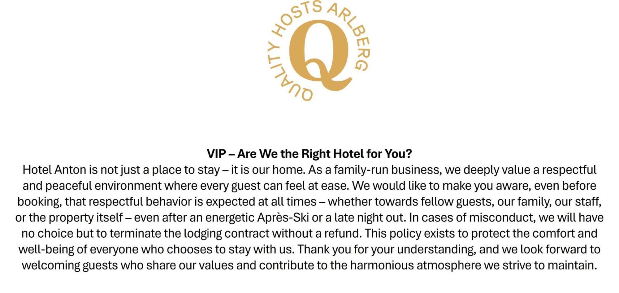 Quality Hosts Arlberg - Hotel Anton Σανκτ Αντόν αμ Άλμπεργκ Εξωτερικό φωτογραφία
